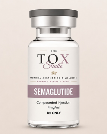 The Tox Studio branded Semaglutide compounded injection vial